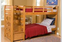 Twin Loft Bunk Bed With Stairs Twin Loft Bunk Bed With Stairs