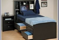 Twin Platform Bed With Drawers And Headboard Twin Platform Bed With Drawers And Headboard