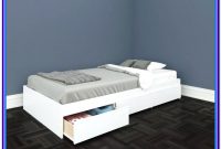 Twin Size Platform Bed With Storage Plans Twin Size Platform Bed With Storage Plans