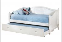 Twin Size Trundle Bed White Twin Size Trundle Bed White