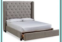 Upholstered King Platform Bed With Storage Upholstered King Platform Bed With Storage