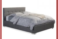 Upholstered Platform Bed King Grey Upholstered Platform Bed King Grey