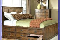 White Bed Frame With Drawers Queen White Bed Frame With Drawers Queen