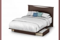 White Queen Size Platform Bed With Storage White Queen Size Platform Bed With Storage