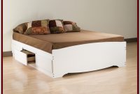 White Queen's Platform Storage Bed With 6 Drawers White Queen's Platform Storage Bed With 6 Drawers