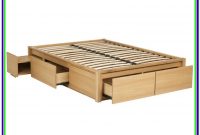 Wooden Queen Bed Frame With Drawers Wooden Queen Bed Frame With Drawers