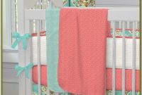 Coral And Aqua Nursery Bedding Coral And Aqua Nursery Bedding