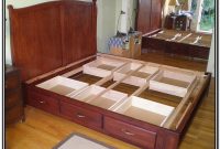 Diy King Size Bed Frame With Storage Underneath Diy King Size Bed Frame With Storage Underneath