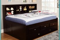Full Bed With Bookcase Headboard And Trundle Full Bed With Bookcase Headboard And Trundle