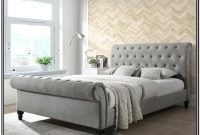 Grey Upholstered King Bed Canada Grey Upholstered King Bed Canada