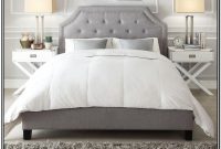 Grey Upholstered King Bedroom Set Grey Upholstered King Bedroom Set