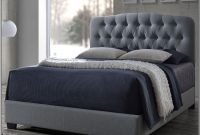 Grey Upholstered King Size Bed Grey Upholstered King Size Bed