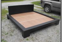 Homemade King Size Platform Bed Frame Homemade King Size Platform Bed Frame