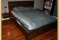 Ikea Platform Bed With Attached Nightstands Ikea Platform Bed With Attached Nightstands
