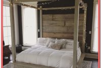 King Size Wooden Canopy Bed Frame King Size Wooden Canopy Bed Frame