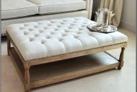 Leather Ottoman Coffee Table Rectangle Leather Ottoman Coffee Table Rectangle