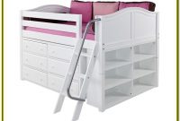 Low Loft Bed With Storage Full Size Low Loft Bed With Storage Full Size