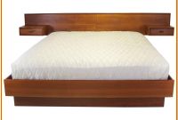Modern Bed With Attached Nightstands Modern Bed With Attached Nightstands