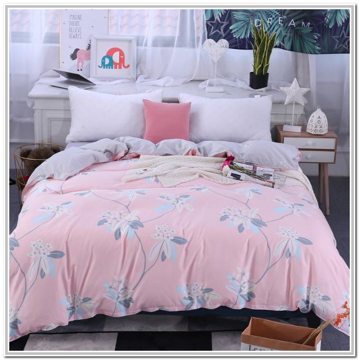 Pink And Gray Bedding For Adults
