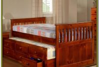 Solid Wood Twin Bed With Trundle Solid Wood Twin Bed With Trundle