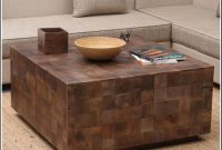 Square Rustic Wood Coffee Table Square Rustic Wood Coffee Table
