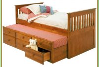 Trundle Bed With Drawers Plans Trundle Bed With Drawers Plans