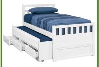 Trundle Bed With Drawers White Trundle Bed With Drawers White