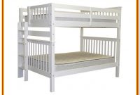 Twin Over Full Bunk Bed With End Ladder Twin Over Full Bunk Bed With End Ladder