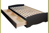 Twin Platform Bed With Storage Plans Twin Platform Bed With Storage Plans