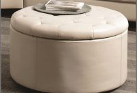 White Round Ottoman Coffee Table White Round Ottoman Coffee Table