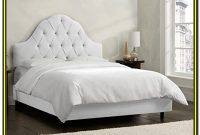 White Tufted Bed Frame Queen White Tufted Bed Frame Queen