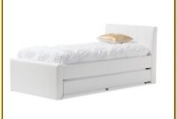 White Twin Size Trundle Bed White Twin Size Trundle Bed