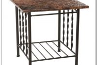 White Wrought Iron Bedside Table White Wrought Iron Bedside Table