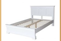 Wooden King Size Bed Frame White Wooden King Size Bed Frame White