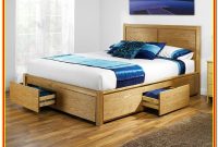 Wooden King Size Bed Frame With Drawers Wooden King Size Bed Frame With Drawers