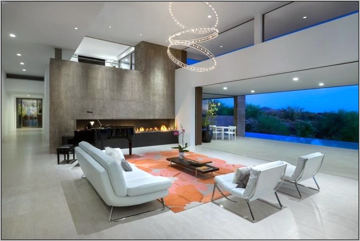 Long Rectangular Living Room Design