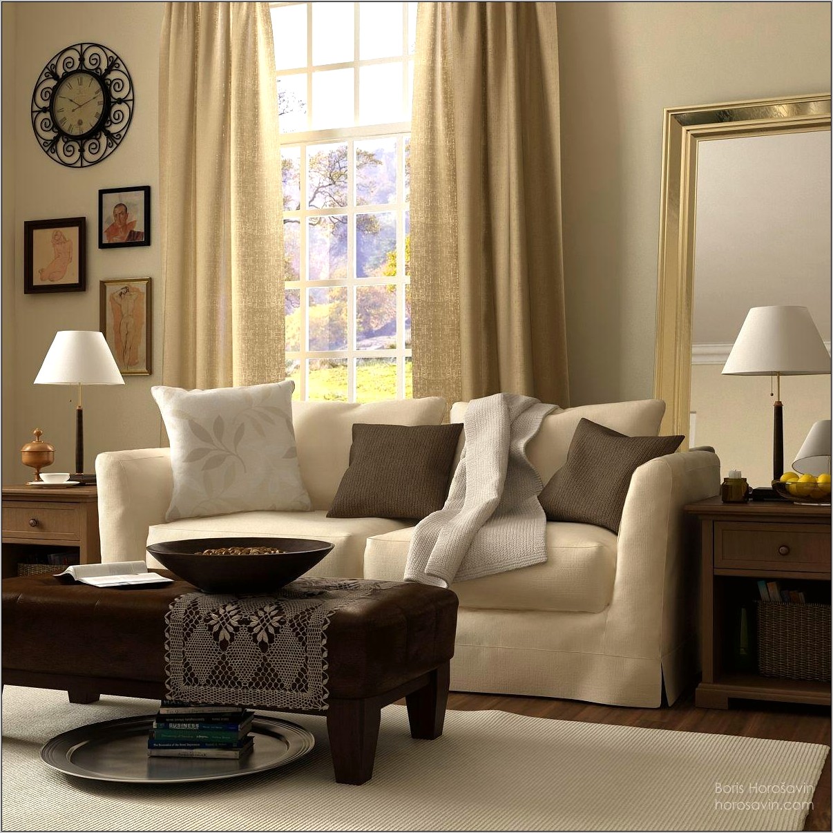 Tan Living Room Decorating Ideas